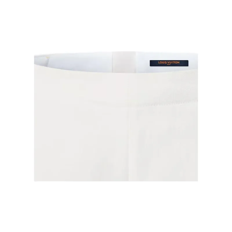 LOUIS VUITTON FW24 Denim Shorts Women's White-4