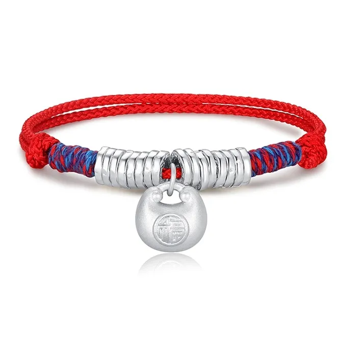 CHAOHONGJI Foot Silver 990 Bracelets Women's-0
