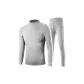 Thickened Clothing Sets (Light Gray) Thickened and Fleece-Lined/Windproof Mock Neck