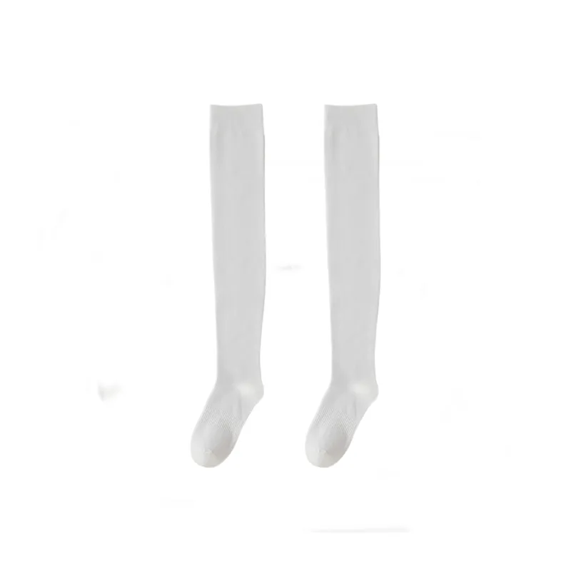 Cheemy Free Thigh high Socks Women's 2 Pack White-0