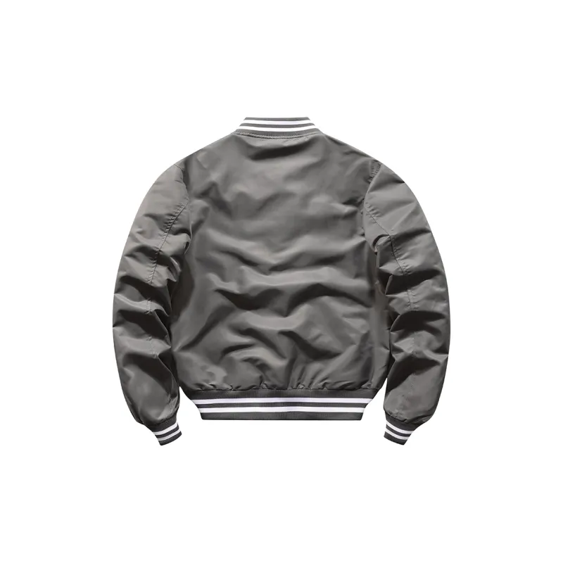 TREK&TRAVEL Baseball Jacket Men's-28
