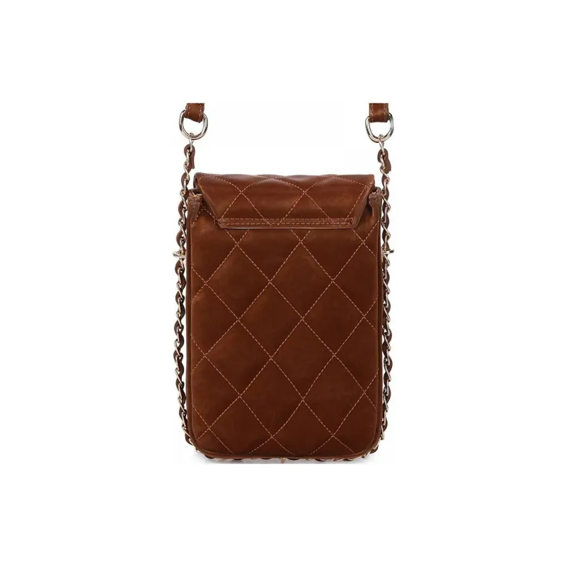 JUZI Polyethylene Shoulder Bag Crossbody Bag Women's Brown-4