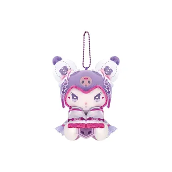 Sanrio Kuromi Chinese Style Lolita Kuromi Collection Purple Dolls Plush Pendant 17cm Height