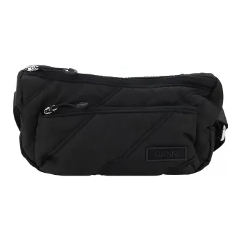 GANNI Polyester Shoulder Bag Crossbody Bag Women's Black