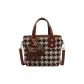 Houndstooth Brown