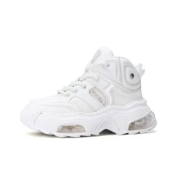 U7 High Top Chunky Sneakers Men's White