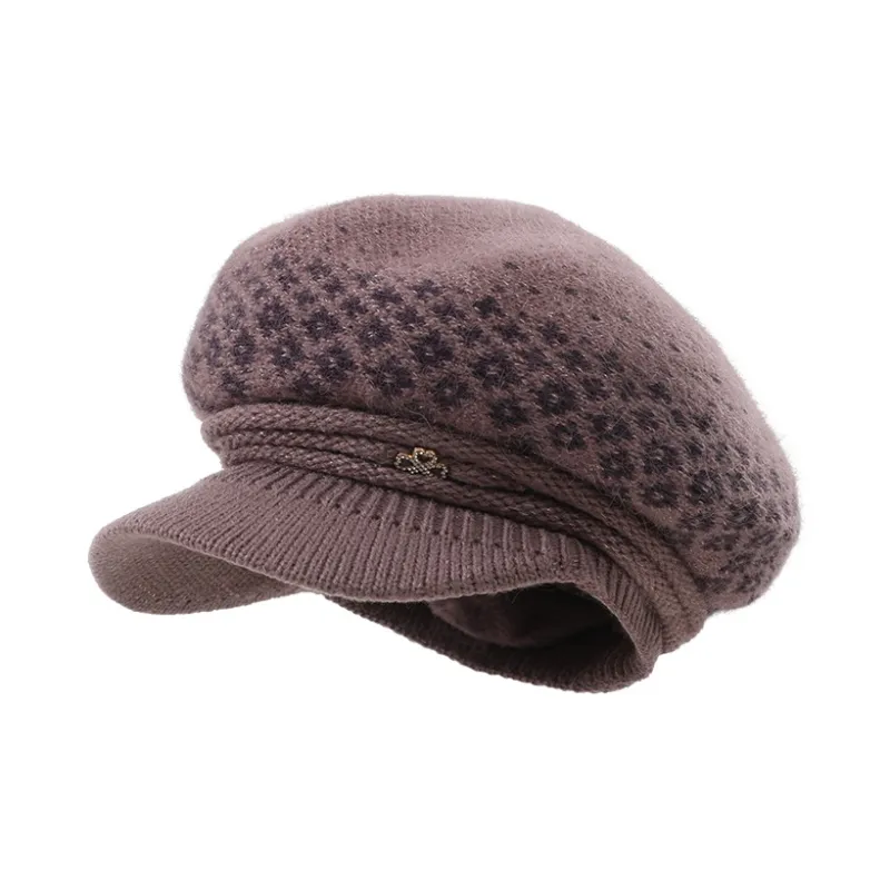 NANJIREN Thickened Beanies Women's-3
