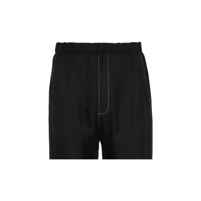 PRADA Knitted Sweatpants Men Black-3