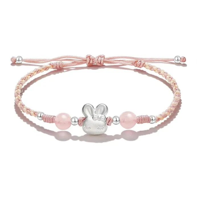 TUTAE Alloy Bracelets Women's Pink-0
