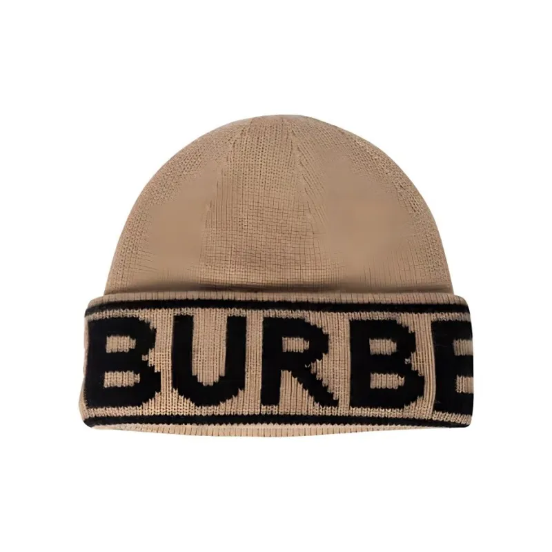 Burberry Cashmere Logo Beanie-0