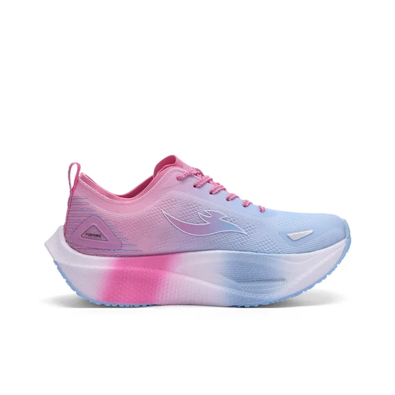 YUDONG Running Shoes Men Low-Top Pink Blue-1