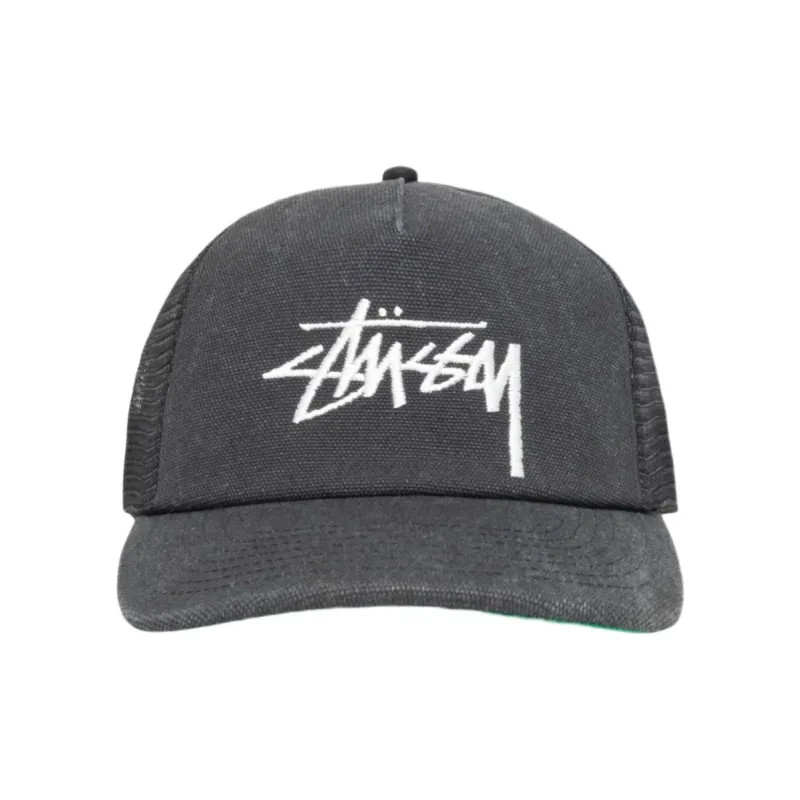 Stussy Mid Depth Big Stock Mesh Snapback-1