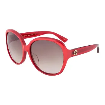 GUCCI Sunglasses Women's Red
