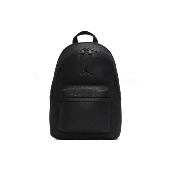 Jordan PU Backpack Large Size Unisex Black