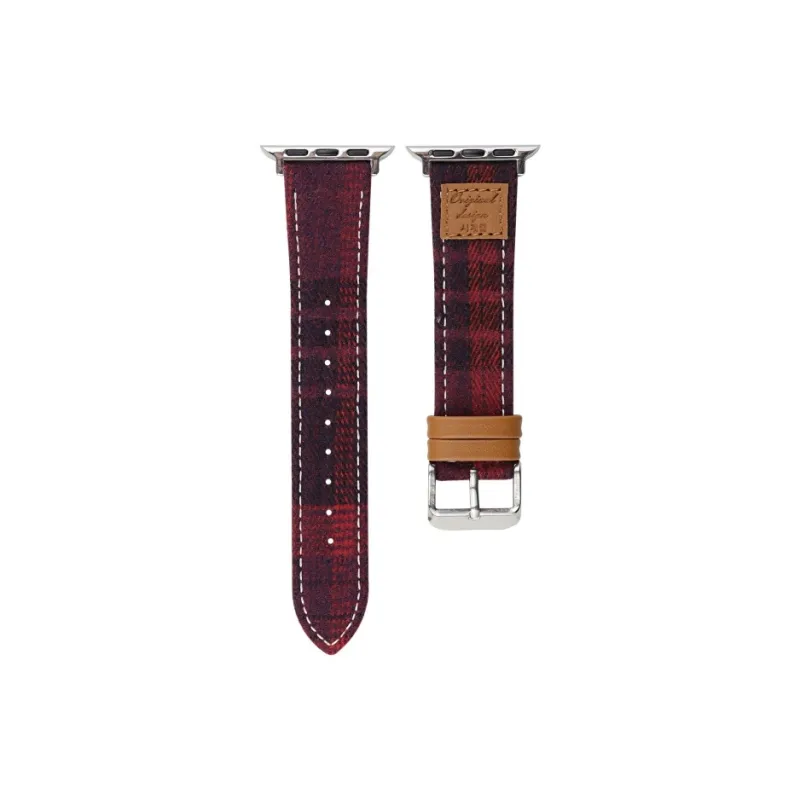 CHRROTA Watch Band Compatible With All Devices 46mm Leather-2