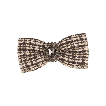Peach Tea Rhinestone Hair Clips Women's