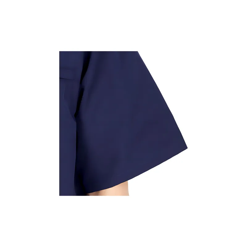 PRADA Triangle Enamel Logo Buttoned Shirt-4