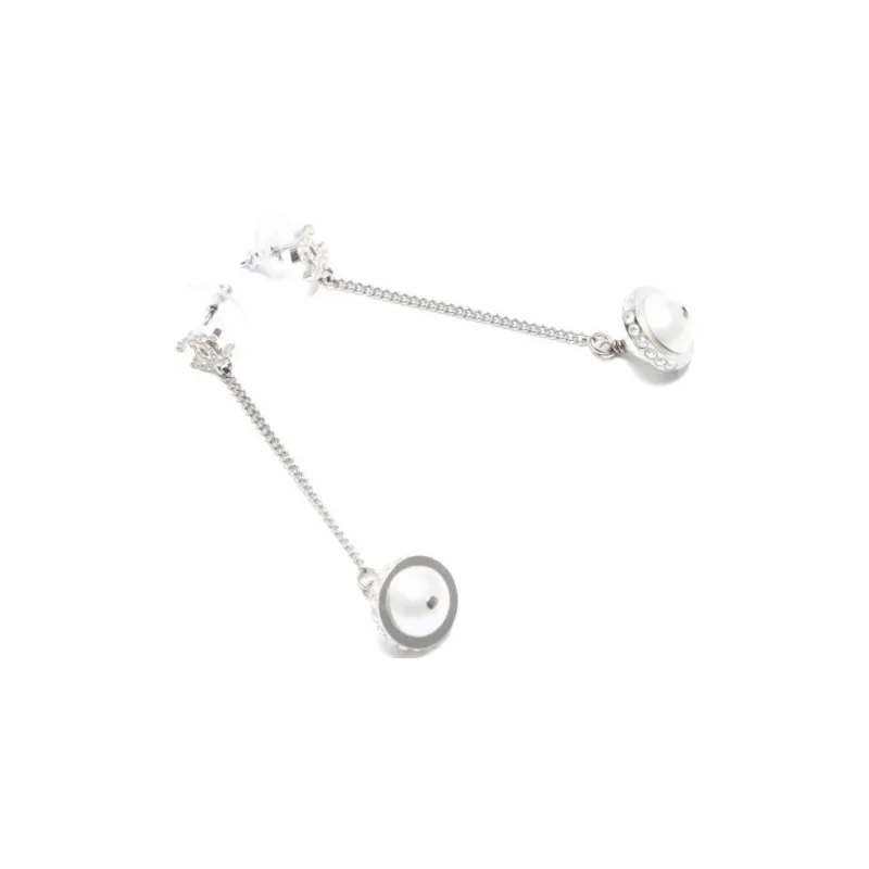 CHANEL 2017 Cc Drop Earrings-1