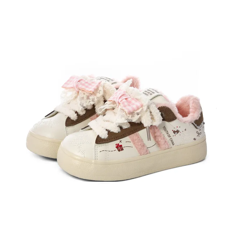 Lovely You Wear-resistant And Lightweight Low-Top Skateboard Shoes Women's-14
