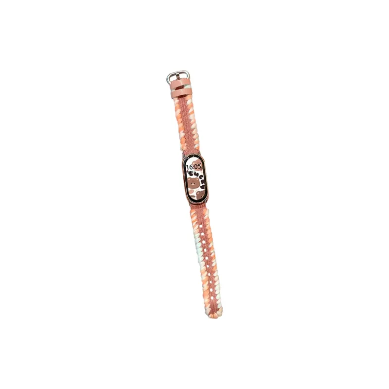 MSSM Watch Band Xiaomi Compatibility Knitted Fabric Material-3