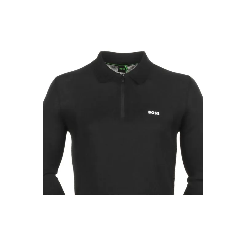 HUGO BOSS Rubberised logo Polo Shirt-4