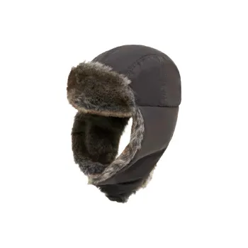 Oakley Cotton Nylon Polyester Trapper Hats Unisex Black Brown