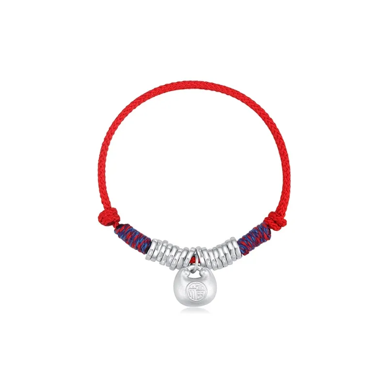 CHAOHONGJI Foot Silver 990 Bracelets Women's-2