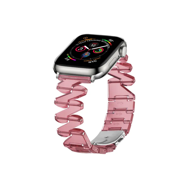 CHRROTA Watch Band Apple Compatibility Resin Material-3