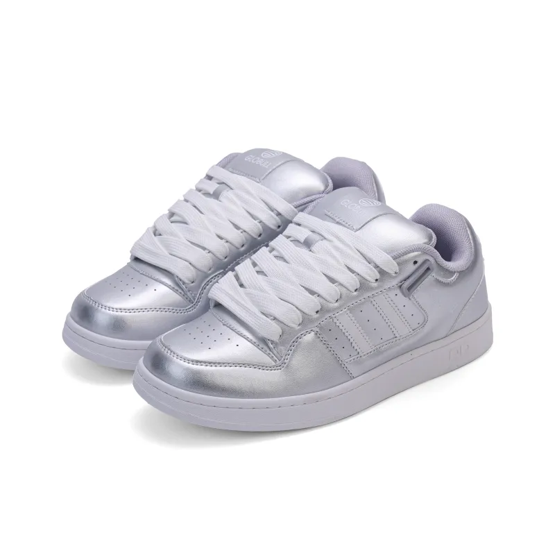 GLO BULL Puffy Shoes Coverage Anti Slip Wear Resistant Lightweight Breathable Low Top Skateboard Shoes Unisex-3