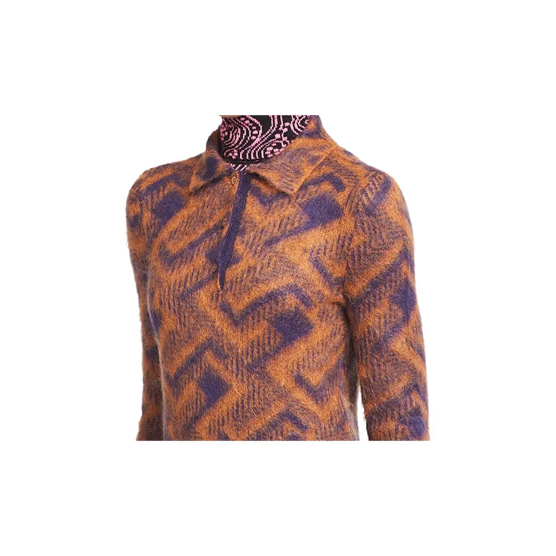 PRADA FW21 Polo Shirt Women's Tobacco-1