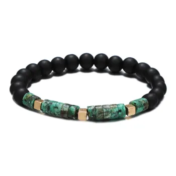 QIANFANGDAHUANGYE Resin Bracelets Men's