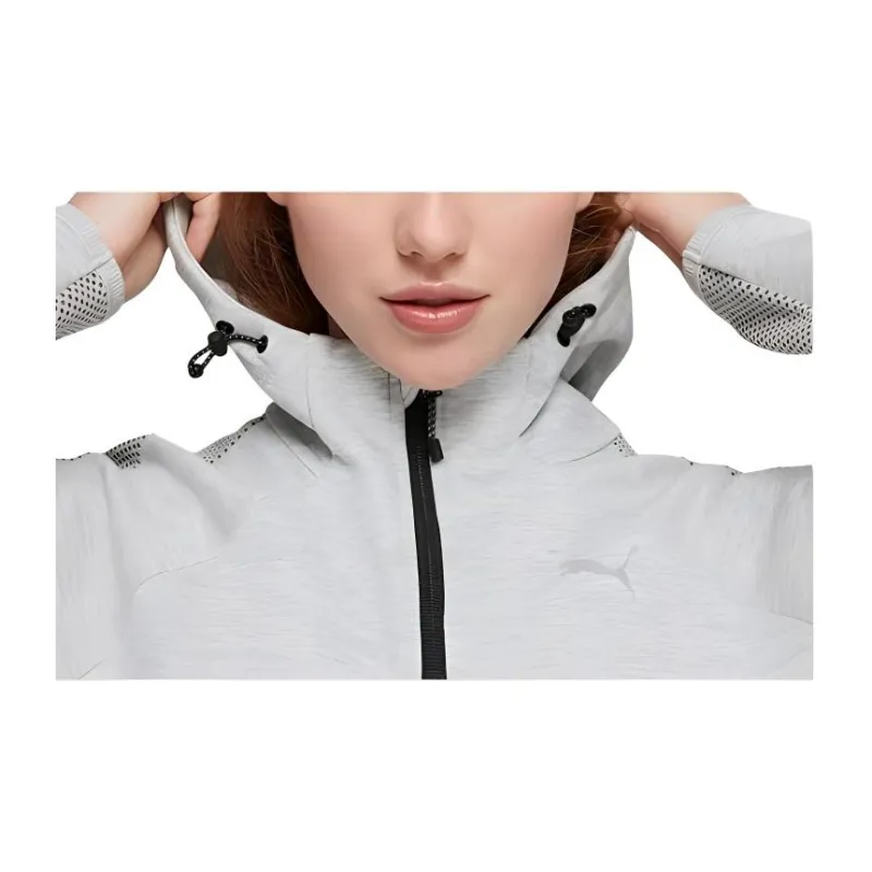 PUMA Jackets & Coats Women's Gray-4