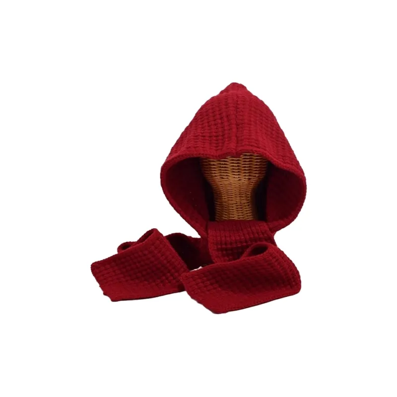 FREE RABBITⅡ Fall And Winter Thickened Warm Elegance Minimalist Style Versatile Beanie Unisex-4