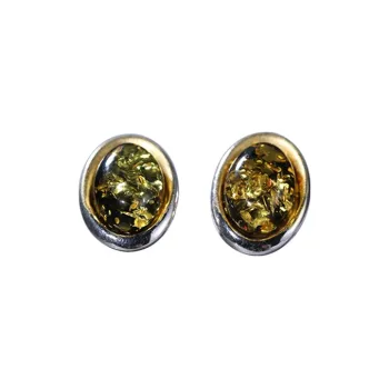 S&A S925 Silver Stud Earrings Women's