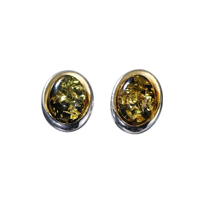 S&A S925 Silver Stud Earrings Women's-0