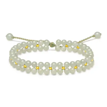 CHAOHONGJI Hetian Jade Bracelets Pale Greenish White Jade Women's