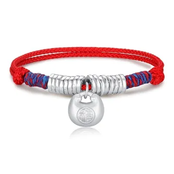CHAOHONGJI Foot Silver 990 Bracelets Women's