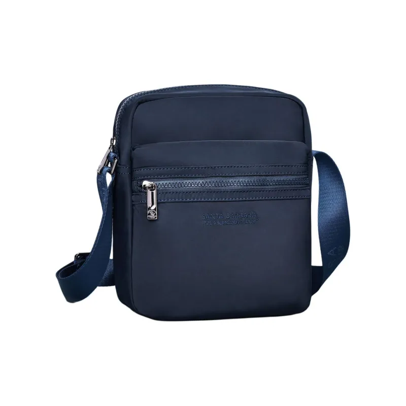 SANTA BARBARA POLO & RACQUET CLUB Fabric Shoulder Bag Men's Blue-1