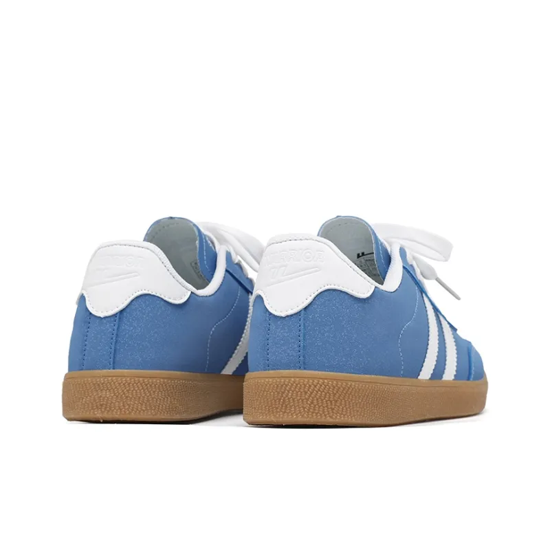WARRIOR Skateboard Shoes Unisex Low Top Dusty Blue-3