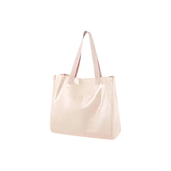 PUMA Artificial Leather Tote Bag Shopping Bag Shoulder Bag Handbag Regular Unisex Quicksand Pink
