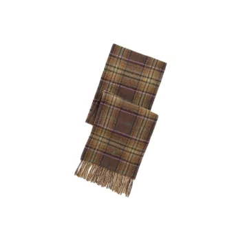 Polo Ralph Lauren Wool Knit Scarves Men's Brown