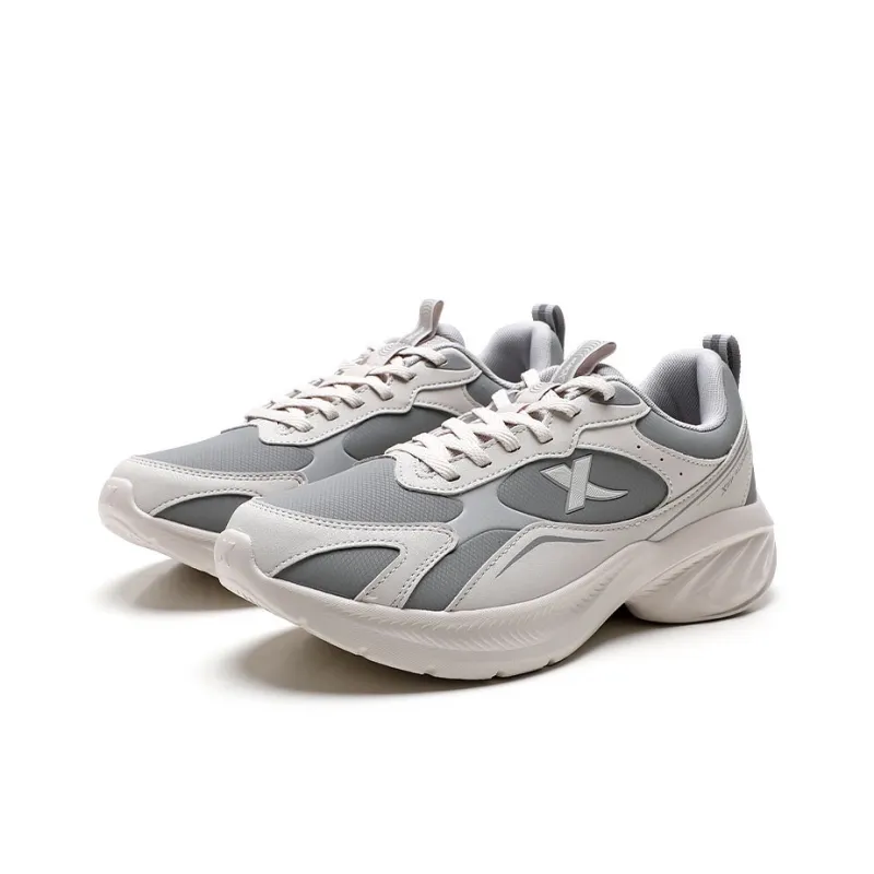 XTEP Shock absorbing And Waterproof Low Top Casual Running Shoes Men's Smoke Gray-2