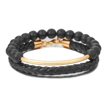 QIANFANGDAHUANGYE Resin Bracelets Men's