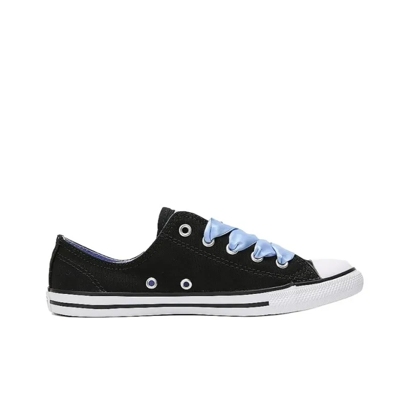 Converse CHUCK TAYLOR Anti Slip Wear Resistant Low Top Canvas Shoes Women's Black-1