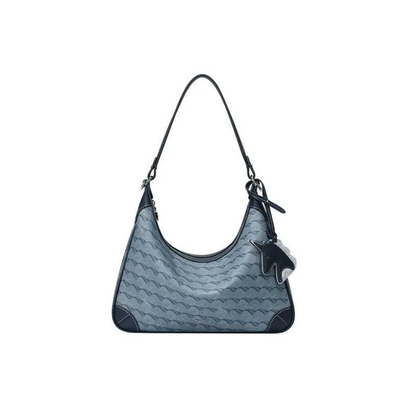 NUCELLE Fabric One Shoulder Bag Handbag Women's Multicolor-7
