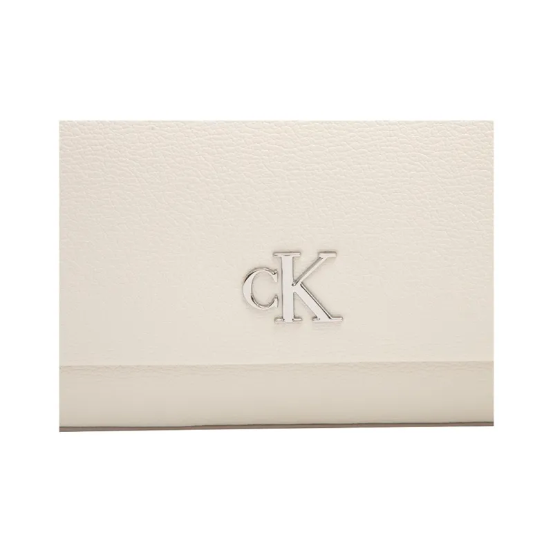 CALVIN KLEIN Synthetic Material Handbag Medium Size Women's Cow Ivory-6