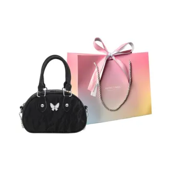 Yalu PU Crossbody Bags Handbags Women's Silver/Black/Green/Blue/Pink