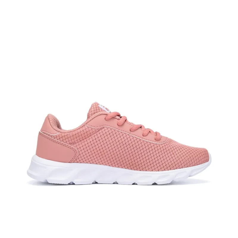 361° Cushioning Wear-Resistant Low-Top Casual Running Shoes Women's Pink White-1