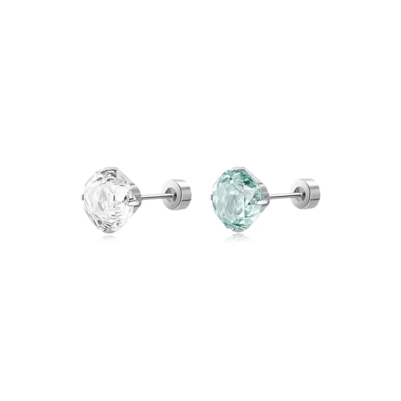 WANLIACC Alloy Stud Earrings Women's-6