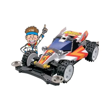 Tamiya Mini 4WD Car MA Blue Shell, Trident Maserati Model Kits-2